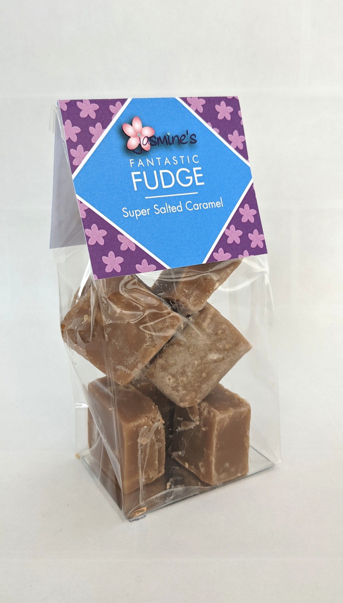 Super salted caramel fudge