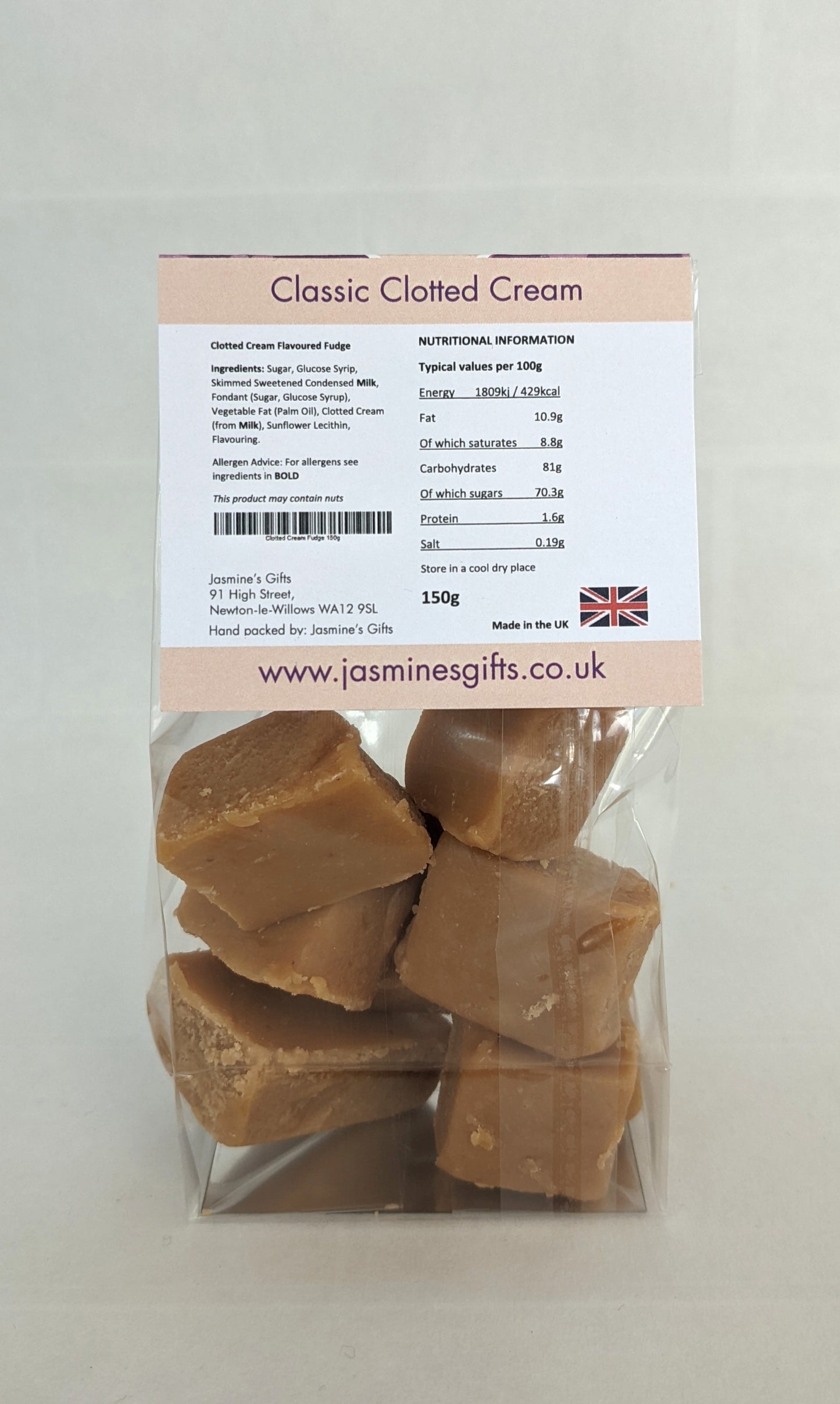 Classic Clotted Cream Fudge