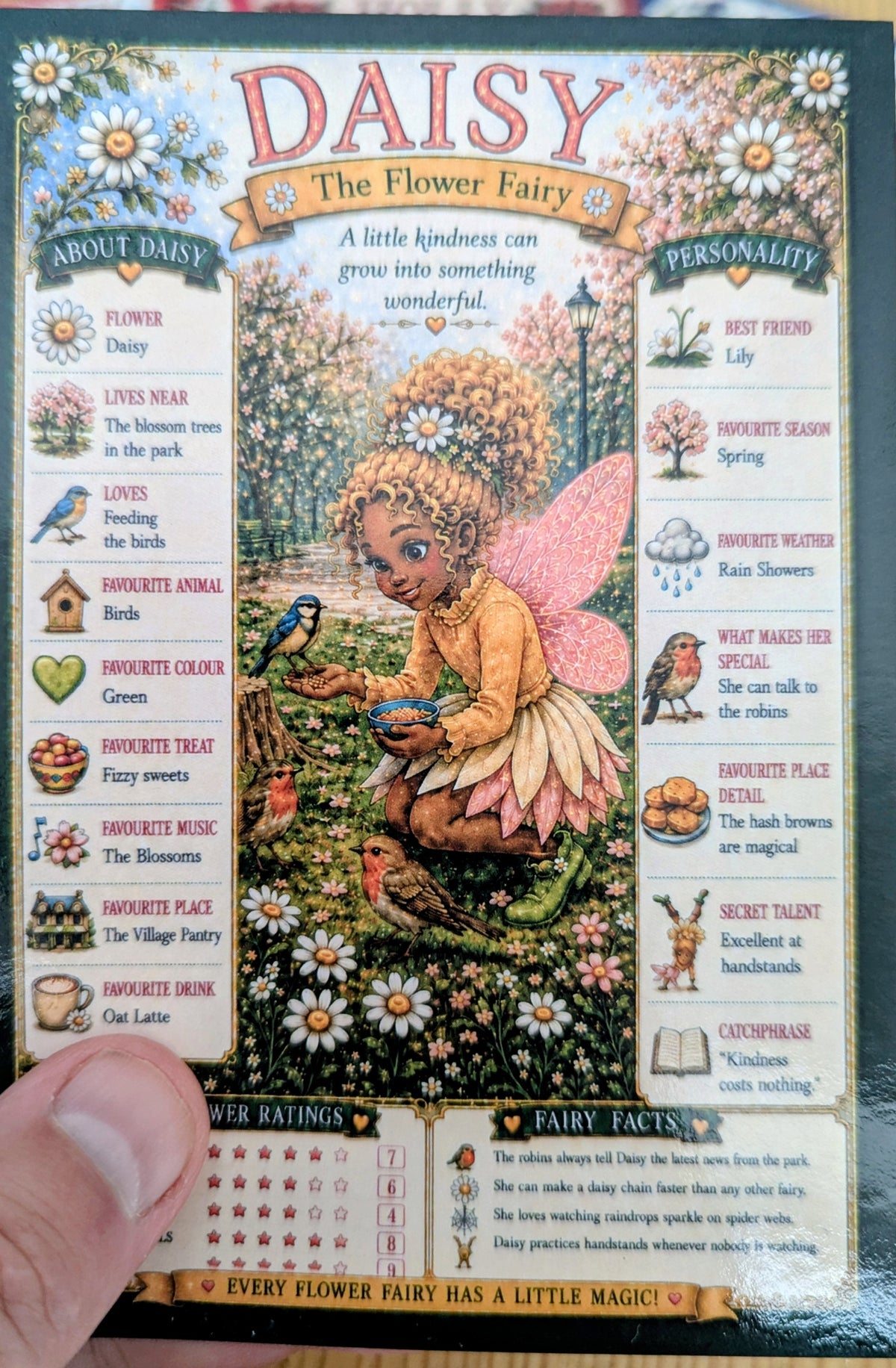The Flower Fairy Trading Cards