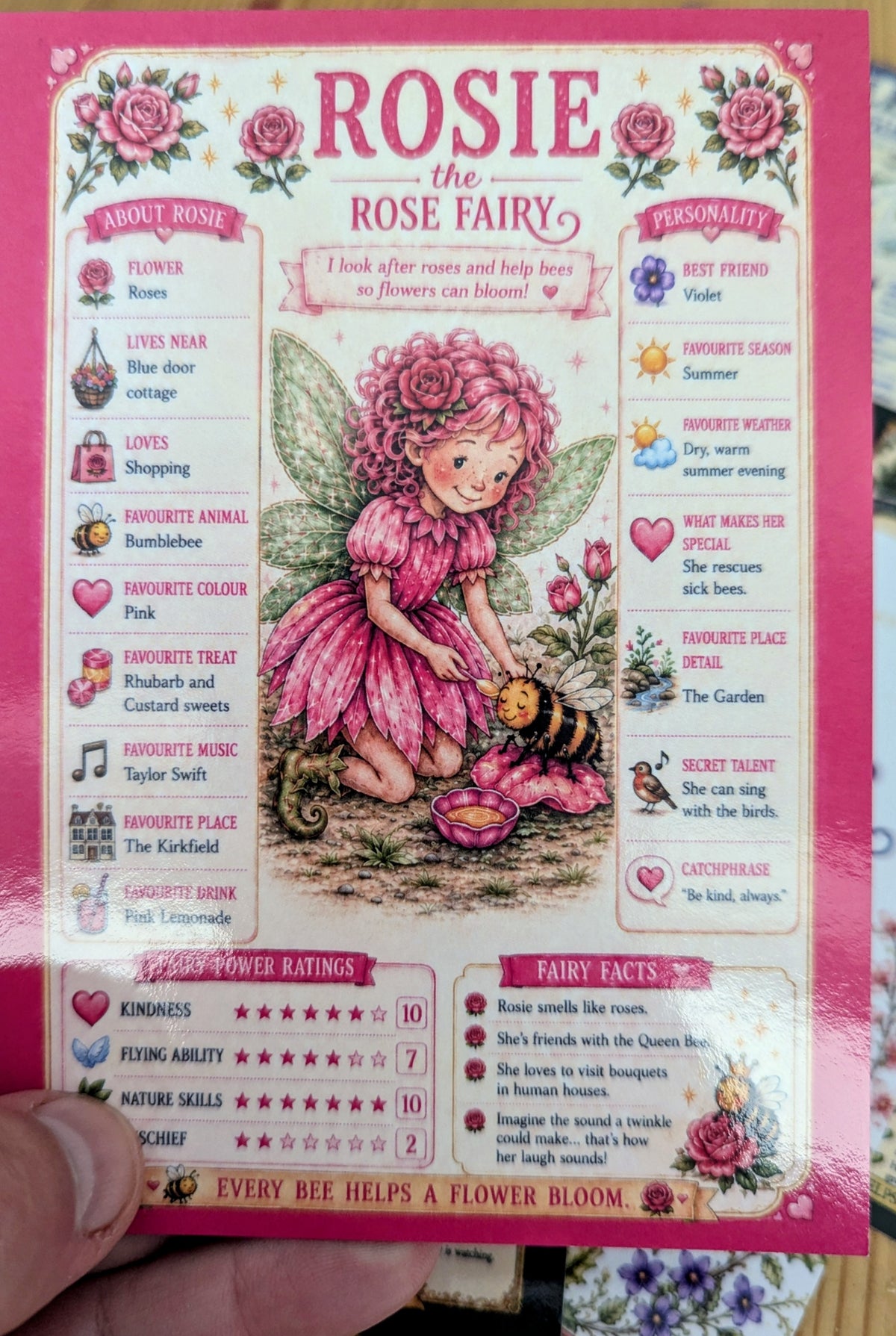 The Flower Fairy Trading Cards