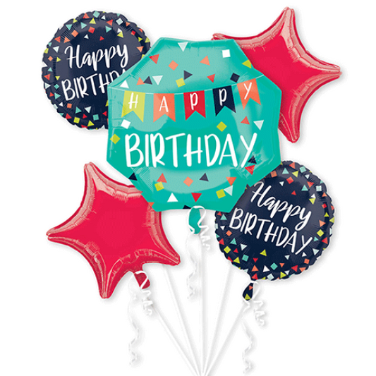 Celebration Birthday Balloon Bouquet