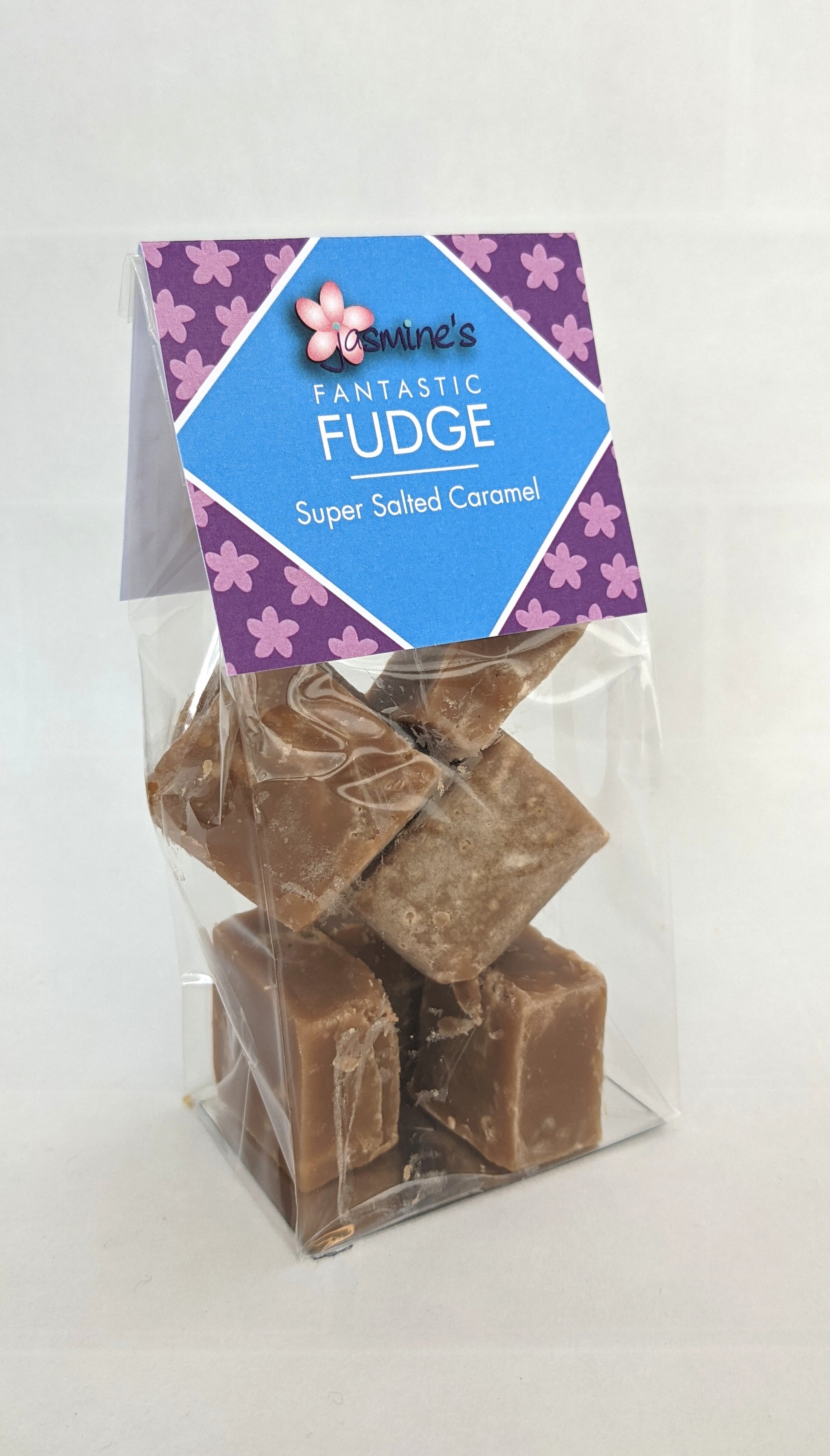 Super salted caramel fudge